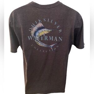 QUIKSILVER Waterman Collection Fishing Tee Shirt Men S Small